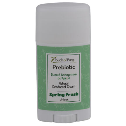 touch of pure spring fresh φυσικό αποσμητικό σε κρέμα