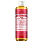 Dr. Bronner's υγρό σαπούνι Καστίλλης Rose 475ml