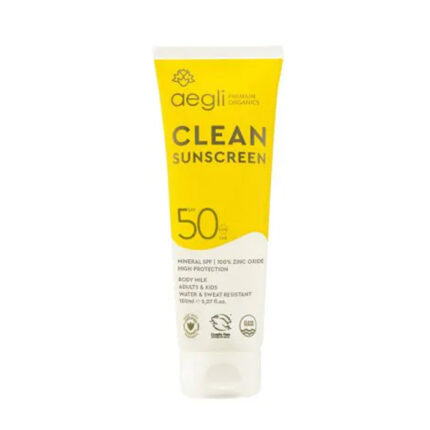 φυσικό αντηλιακό σώματος με δείκτη spf50