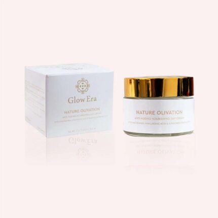 glow era nature olivation day cream κρέμα ημέρας για αντιγήρανση θρέψη πανάδες