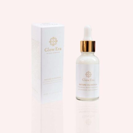 glow era nature olivation face serum ορός προσώπου με υαλουρονικό και νιασιναμίδη