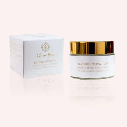 glow era nature olivation night cream κρέμα νύχτας για ενυδάτωση ρυτίδες λάμψη