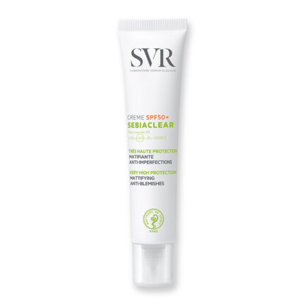 svr sebiaclear creme spf50 αντηλιακή προσώπου για ματ αποτέλεσμα