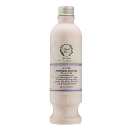 fresh line body milk circe ενυδατικό γαλάκτωμα σώματος με πουδρένιο άρωμα
