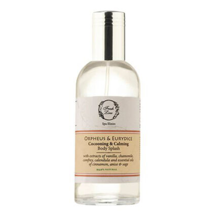 fresh line body splash orpheus eurydice σπρέι σώματος με άρωμα βανίλια κανέλα