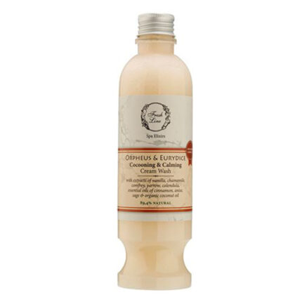 fresh line cream wash orpheus eurydice αφρόλουτρο με άρωμα βανίλια κανέλα