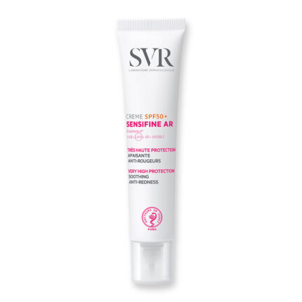 svr sensifine creme spf50 αντηλιακό προσώπου για ερυθρότητα και ροδόχρου ακμή