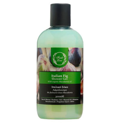 fresh line shower gel italian fig αφρόλουτρο με άρωμα σύκο