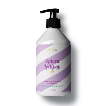 shower gel spiced lollipop αφρόλουτρο με άρωμα βανίλια κανέλα