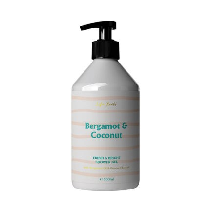 life roots shower gel bergamot coconut αφρόλουτρο με άρωμα καρύδας