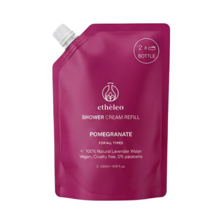 eleusis shower cream refill pomegranate ανταλλακτικό αφρόλουτρο με φρουτώδες άρωμα