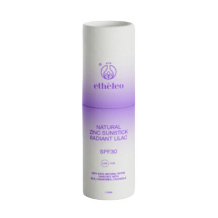 etheleo sunstick lilac αντηλιακό στικ με φυσικά φίλτρα και χρώμα