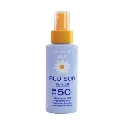 camomilla blu sun oil αντηλιακό λάδι υψηλής προστασίας