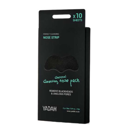 yadah charcoal cleansing nose ταινίες καθαρισμού για πόρους μύτης