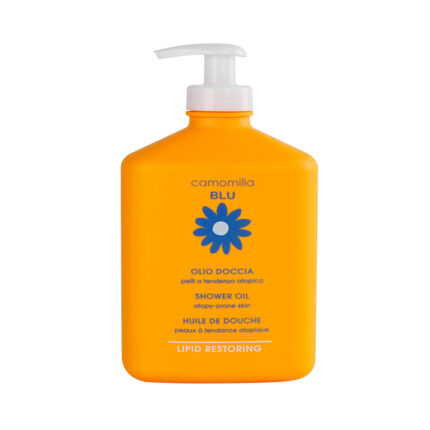 camomilla blu shower oil ελαιώδες αφρόλουτρο για ευαίσθητο δυσανεκτικό δέρμα