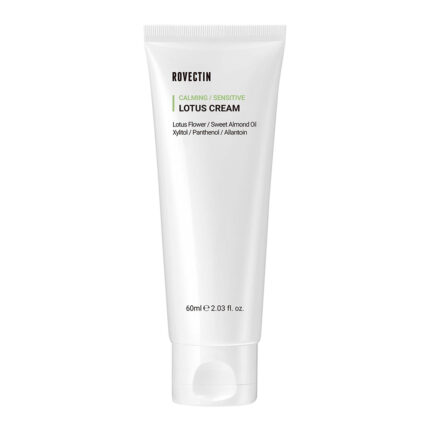 rovectin calming lotus cream ελαφριά ενυδατική προσώπου για ευαίσθητο δέρμα