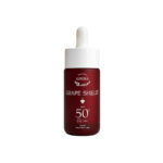 aurora grape shield spf50 αντηλιακός ορός προσώπου με βλαστοκύτταρα