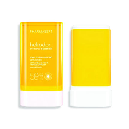 heliodor mineral sunstick αντηλιακό στικ με φυσικό φίλτρο