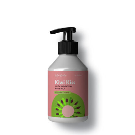life roots body milk kiwi kiss ενυδατική κρέμα σώματος με φρουτώδες άρωμα