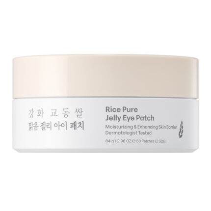 rice pure jelly eye patch για μαύρους κύκλους και ρυτίδες