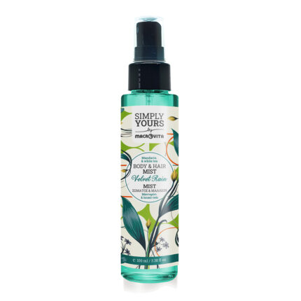 Macrovita Velvet Rain αρωματικό mist σώματος και μαλλιών