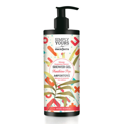 Macrovita Sunshine Pop αφρόλουτρο με τροπικό άρωμα μάνγκο